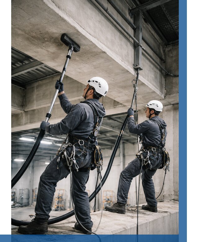 Обеспыливание потолочных конструкций в Нижнем Новгороде от 261 р. |ВЫСОТНИК-Ннн