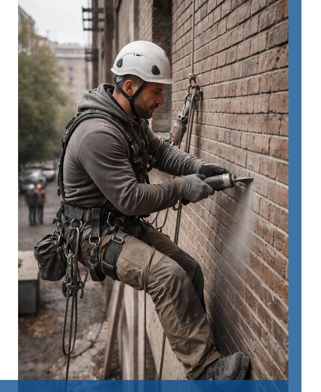 Расшивка кирпичных швов в Нижнем Новгороде от 625 р. | ВЫСОТНИК-Ннн