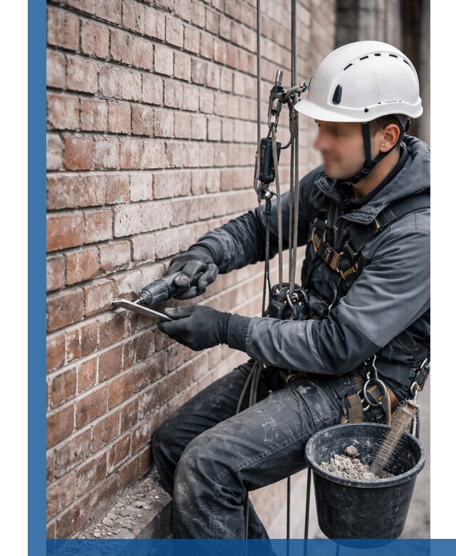 Расшивка кирпичных швов фасадов и стен, ремонт в Нижнем Новгороде