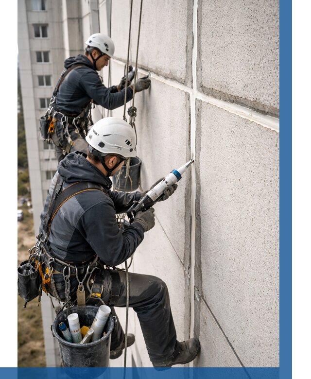 Герметизация межпанельных швов в Нижнем Новгороде от 729 р. | ВЫСОТНИК-Ннн