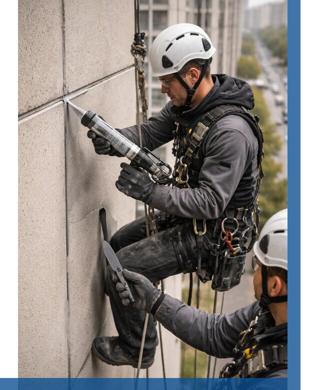 Первичная герметизация швов в Нижнем Новгороде от 625 р. | ВЫСОТНИК-Ннн