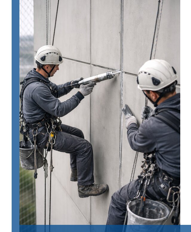 Первичная герметизация швов фасадов и кровель в Нижнем Новгороде