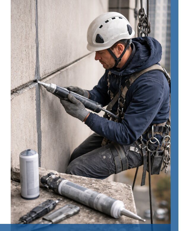 Вторичная герметизация швов в Нижнем Новгороде от 469 р. | ВЫСОТНИК-Ннн