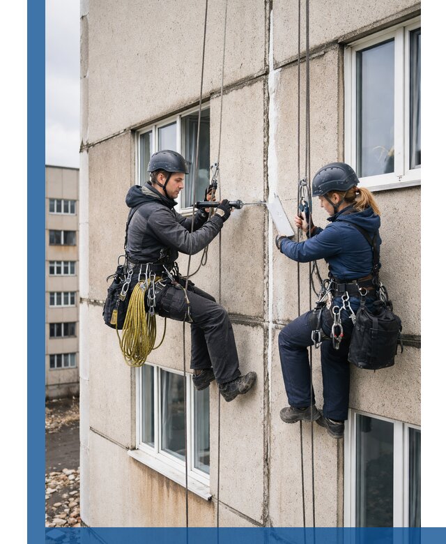Герметизация межпанельных швов тёплым швом в Нижнем Новгороде