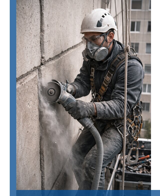 Штробление межпанельных швов в Нижнем Новгороде качественно и быстро