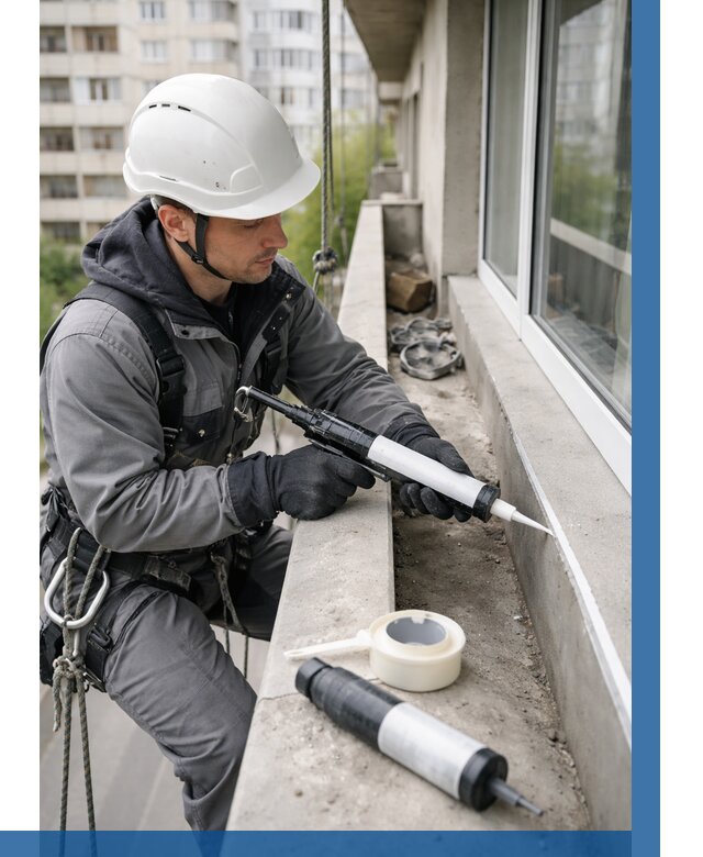 Герметизация швов лоджии в Нижнем Новгороде от 4689 р. | ВЫСОТНИК-Ннн