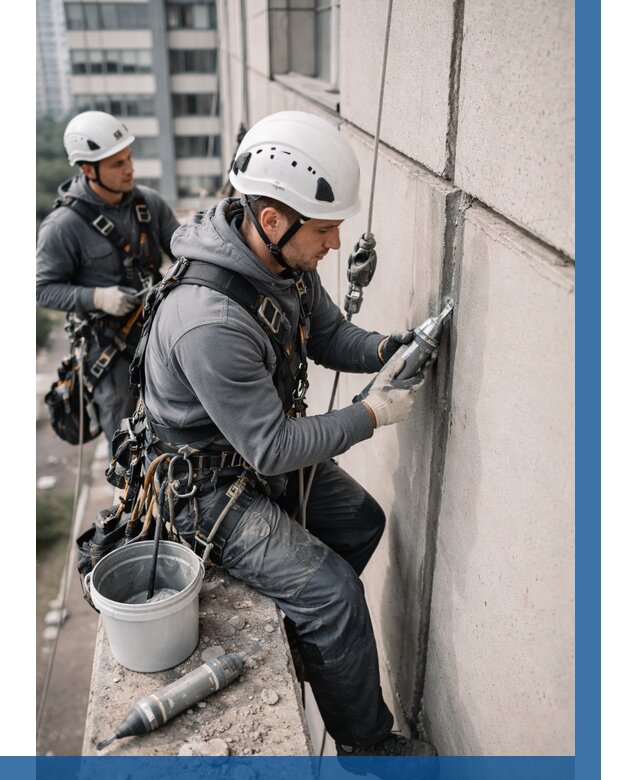 Ремонт деформационных швов здания в Нижнем Новгороде от 1042 р. | ВЫСОТНИК-Ннн