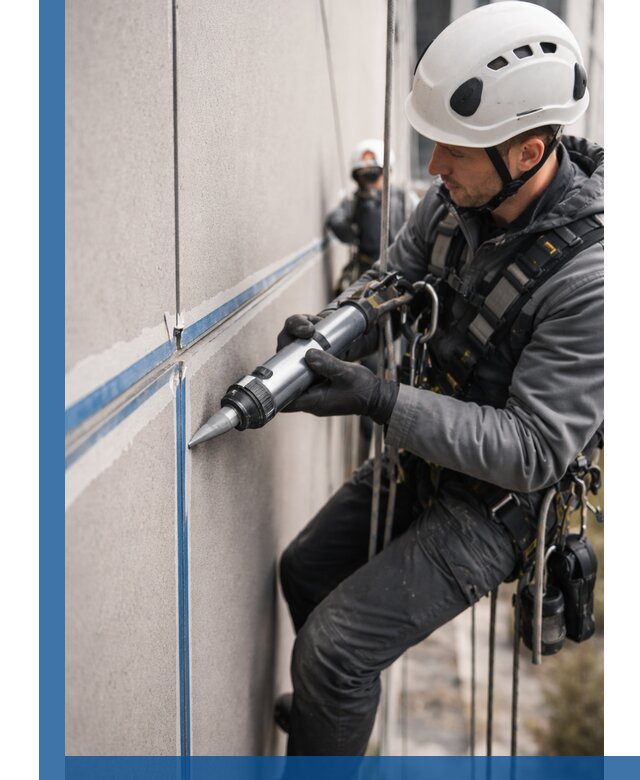 Герметизация стыков фасадных панелей в Нижнем Новгороде качественно и быстро