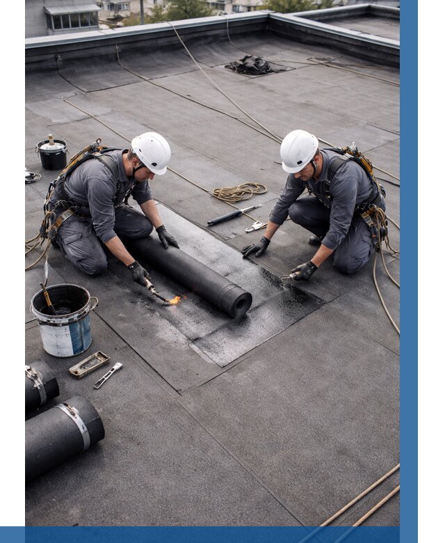 Ремонт мягкой кровли под ключ в Нижнем Новгороде от 729 р. | ВЫСОТНИК-Ннн