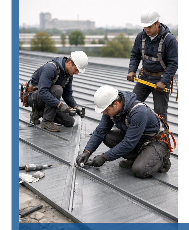 Ремонт фальцевой кровли в Нижнем Новгороде срочно и качественно