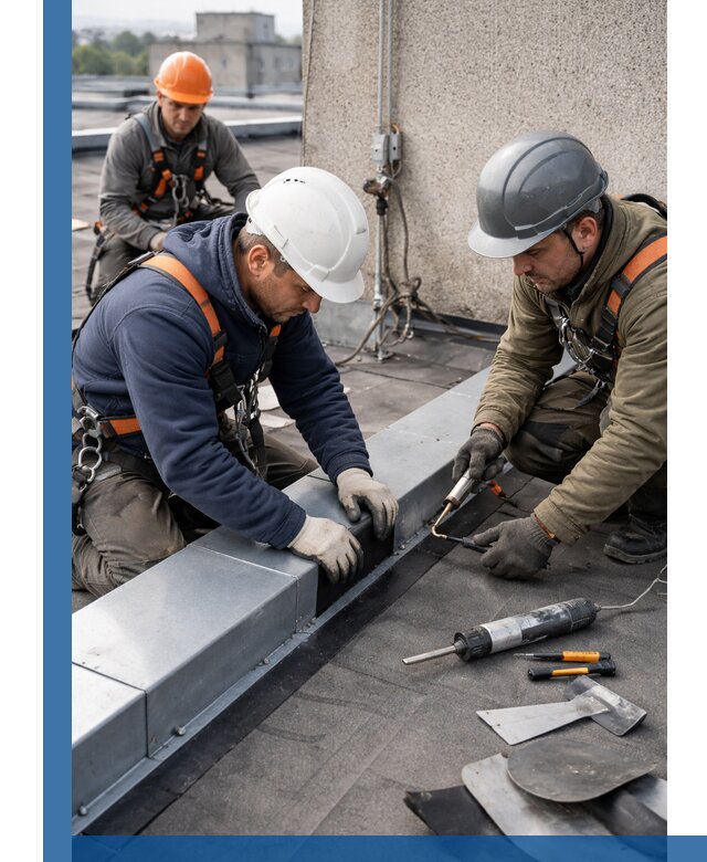 Ремонт кровельных примыканий в Нижнем Новгороде профессионально