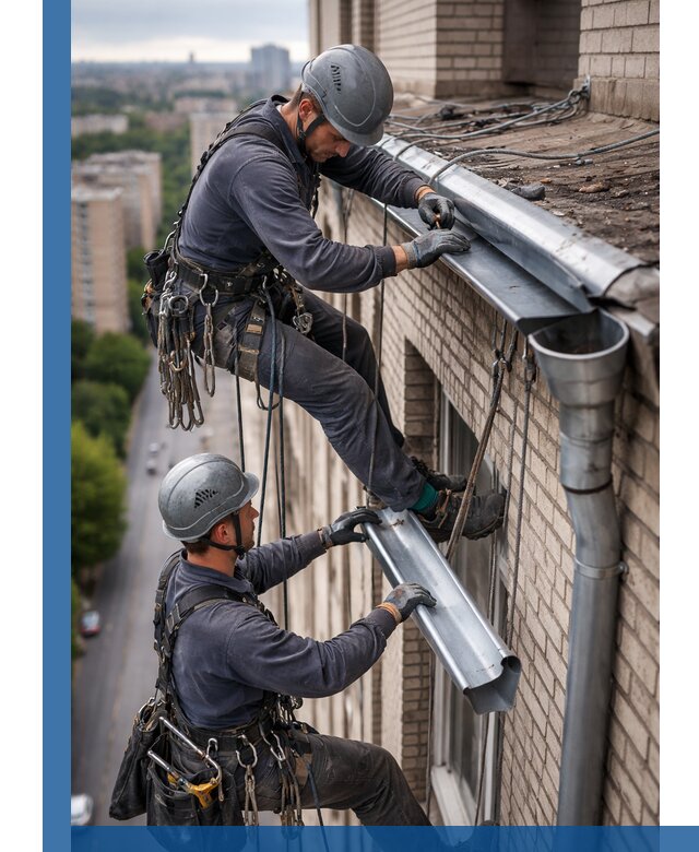 Ремонт водосточных желобов в Нижнем Новгороде, быстро и качественно