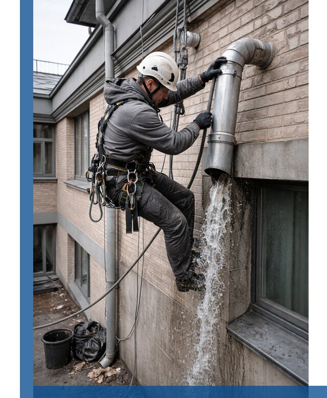 Профессиональная прочистка водосточных труб в Нижнем Новгороде с гарантией