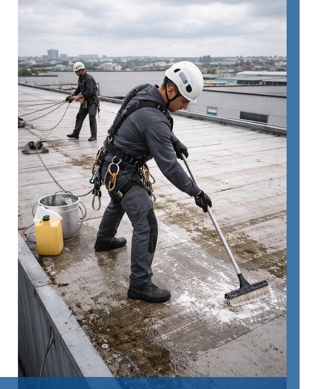 Очистка крыши по графику в Нижнем Новгороде от 7816 р. | ВЫСОТНИК-Ннн