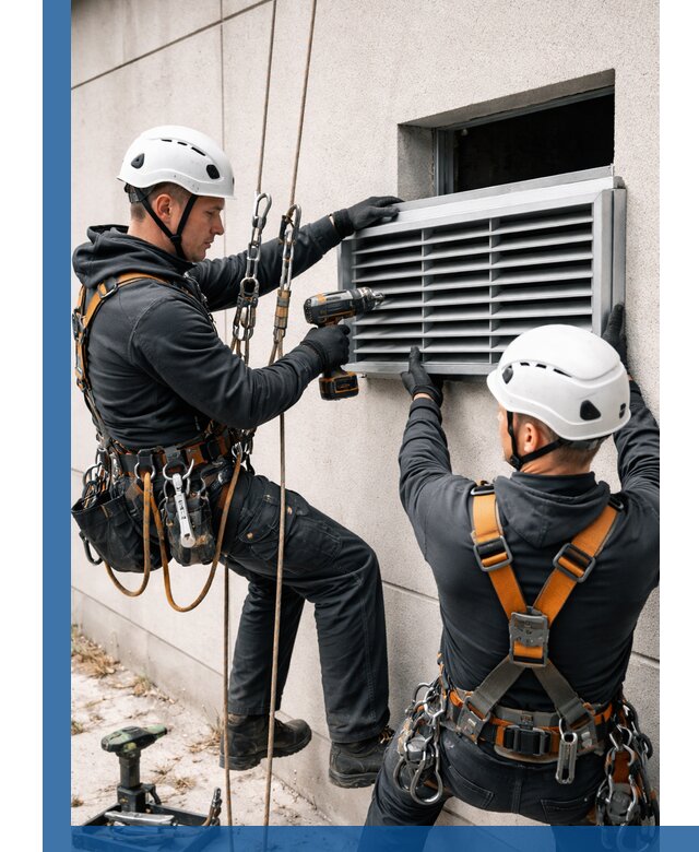 Монтаж вентиляционных решеток в Нижнем Новгороде профессиональный сервис