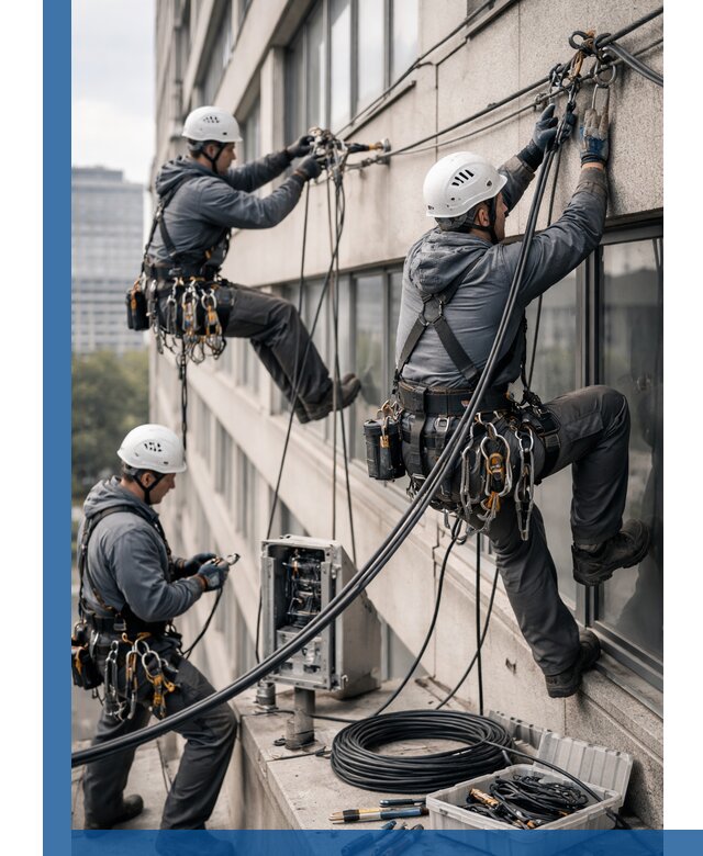 Прокладка оптоволоконного кабеля в Нижнем Новгороде под ключ с тестированием