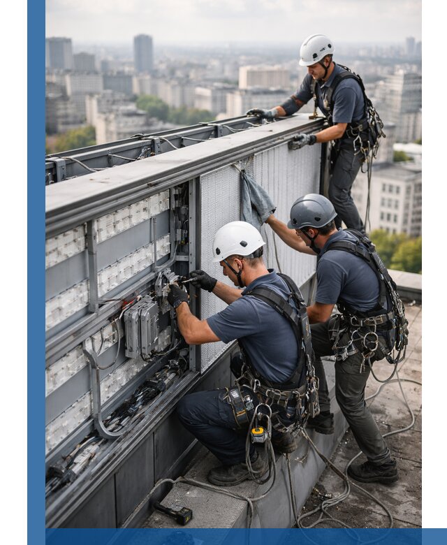 Профессиональное обслуживание крышной рекламы в Нижнем Новгороде под ключ