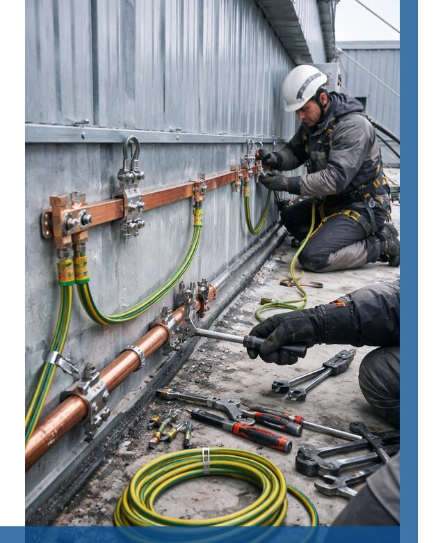 Монтаж заземления здания в Нижнем Новгороде от 26053 р. | ВЫСОТНИК-Ннн