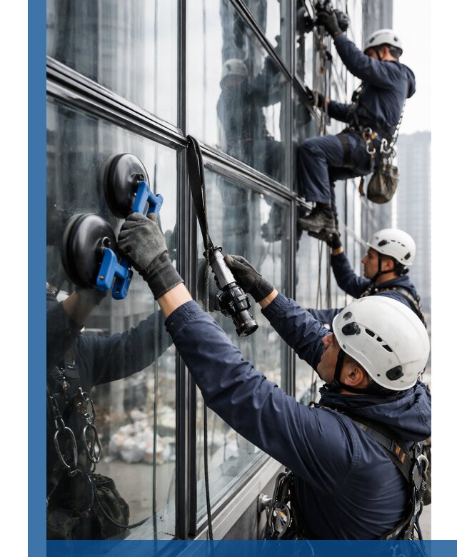 Радиусное остекление фасадов под ключ в Нижнем Новгороде с гарантиями