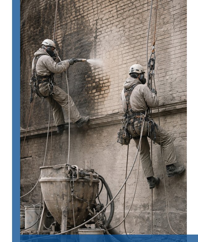 Пескоструйная очистка фасадов в Нижнем Новгороде профессионально