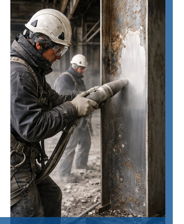 Удаление старой краски с металла в Нижнем Новгороде от 469 р. | ВЫСОТНИК-Ннн