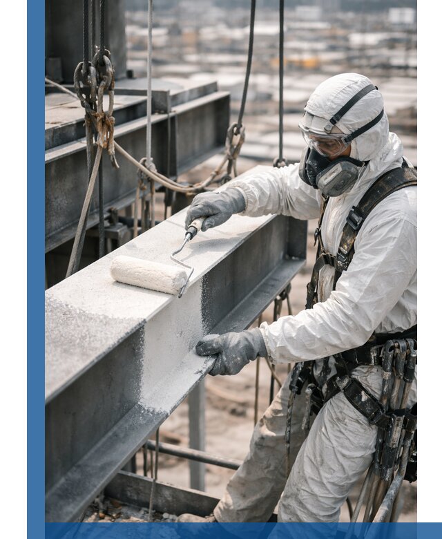 Профессиональная огнезащитная обработка металлоконструкций в Нижнем Новгороде