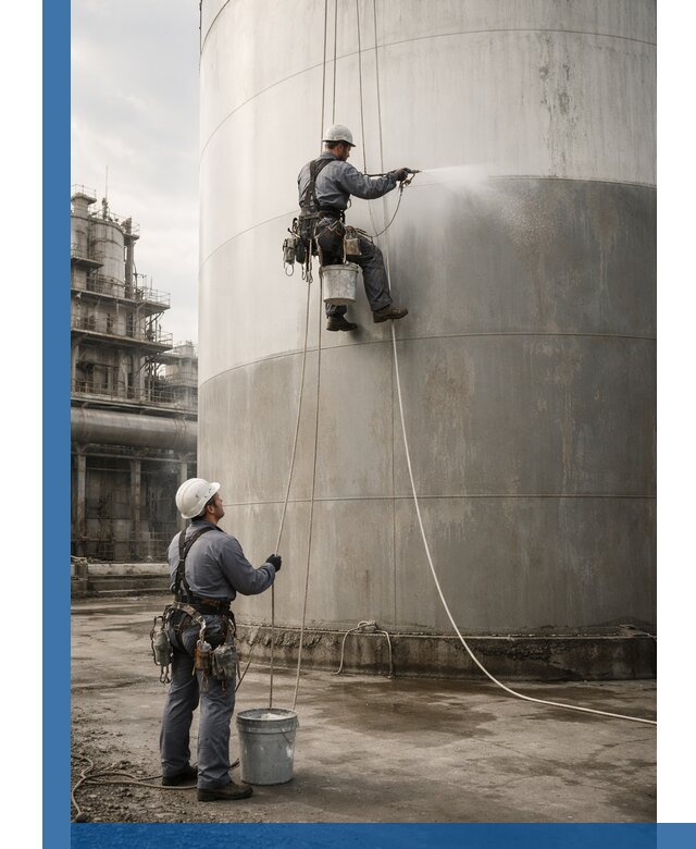 Покраска стальных резервуаров и емкостей в Нижнем Новгороде профессионально