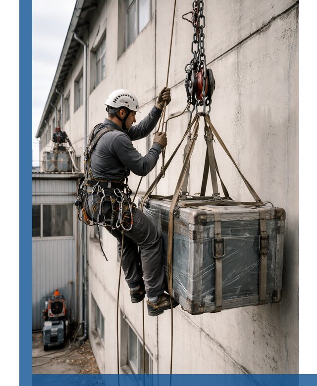 Подъем грузов на высоту в Нижнем Новгороде для промышленных объектов