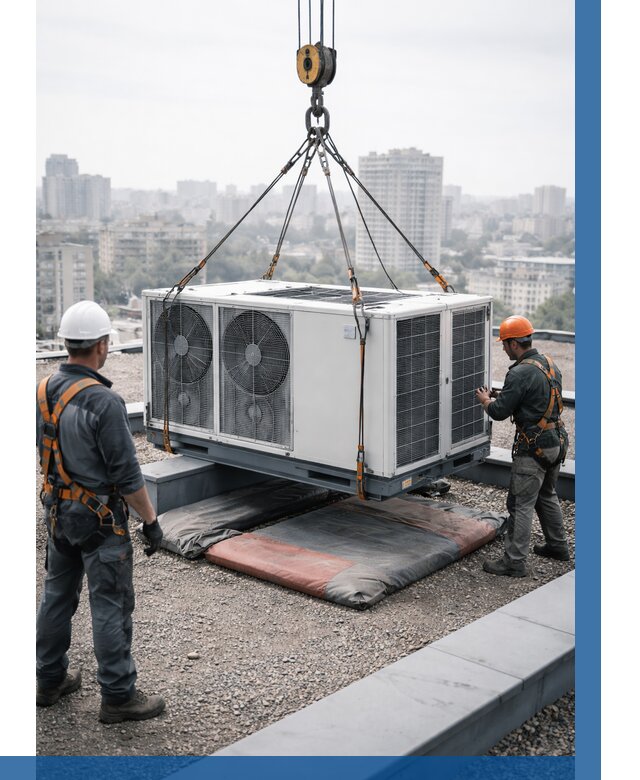 Подъем груза на крышу в Нижнем Новгороде от 5211 р. | ВЫСОТНИК-Ннн заказать