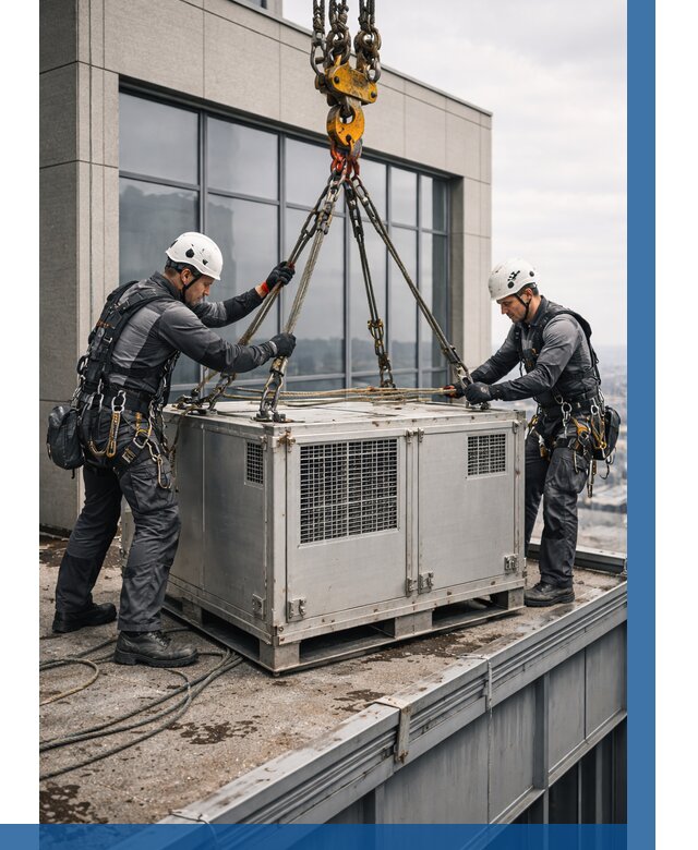 Такелажные работы на высоте в Нижнем Новгороде от 8337 р. | ВЫСОТНИК-Ннн