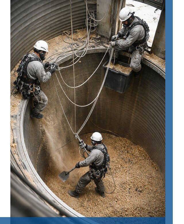 Чистка зерновых бункеров в Нижнем Новгороде от 12505 р. | ВЫСОТНИК-Ннн