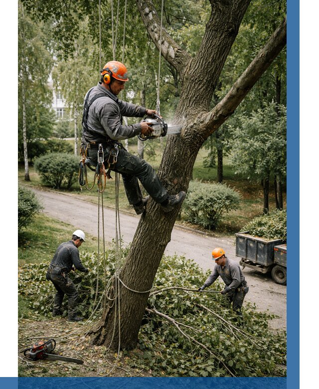 Кронирование деревьев в Нижнем Новгороде от 6774 р. | ВЫСОТНИК-Ннн