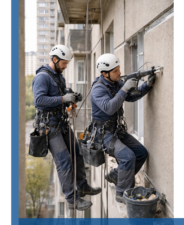 Промышленные альпинисты высотные работы и монтаж в Нижнем Новгороде